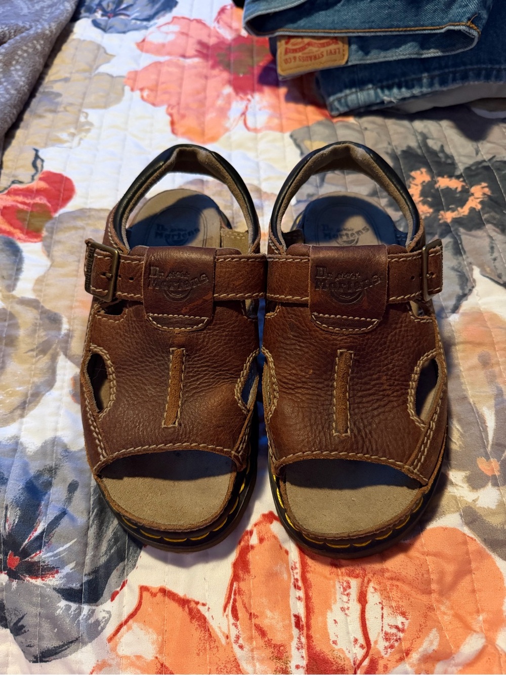 EUC Vintage Dr. Martens Chunky Leather Fisherman Sandals